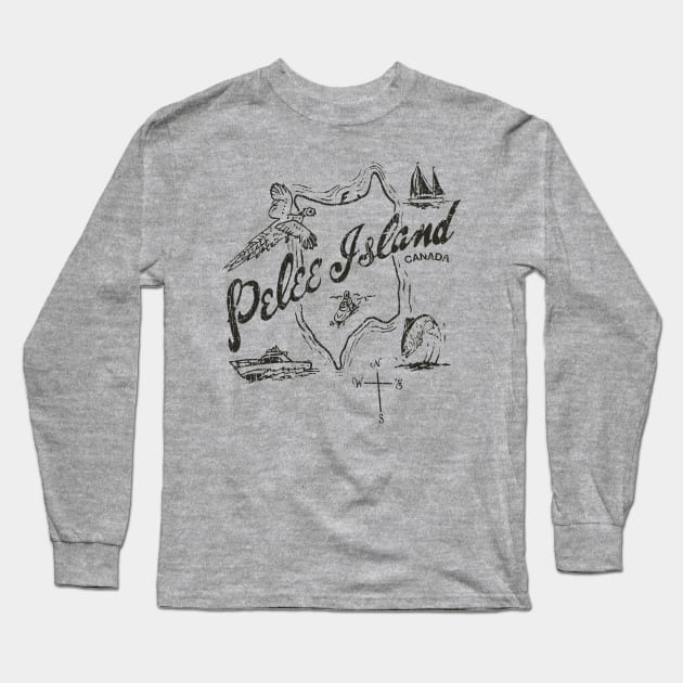 Pelee Island 1868 Long Sleeve T-Shirt by JCD666